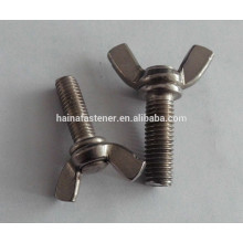 Stainless Steel Wing Bolt DIN316, butterfly wing boltsM4,M6,M8,M24